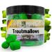 Zite Fishing Troutmallows - Highly Marshmallow Trout bait - Intensive flavors & bright colors - 40g dose - Perfect for basic assembly & combination with natural baits apple