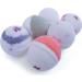 6 Large Relaxing Bath Bombs Gift Set with All-Natural Organic Ingredients - Made in USA for Home Spa Experience and Skin Soothing - Buy Online on SooperMarket.com