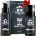 Waking Forest Beard Wash and Conditioner Set Fuller-Looking Beard with Rich Foam Shampoo Natural Argan to Deep Clean Hydrate & Soften Conditioner for Men
