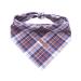 lionet paws Bandana for Dog Headscarves Dog Scarf Triangular Scarf for Small Medium and Large Dogs L (Pack of 1) Dark Blue