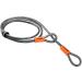 Kryptonite Evolution Mini 7 Lock with 4 Foot Kryptoflex Cable Combo - Black/Orange - Buy Online on SooperMarket.com