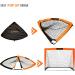 EliteGo Kids Soccer Goals Set of 2 - 4' x 3' Backyard Soccer Net in Orange - Buy Online on SooperMarket.com