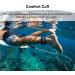 SYMPL Premium 6ft Surfboard Leash - Quick Release Velcro Ankle Cuff, Comfort Neoprene Padding, Light Blue - Ideal for Surf, Skim, Longboard, SUP Paddle Boards - Buy Online on SooperMarket.com