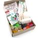 Woolbuddy Needle Felting Kit - Beginner Craft Kit with Tools, 40 Colored Wool, Instruction - for Adults and Kids - Buy Online on SooperMarket.com