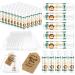 Loopeer 50 Sets Baby Shower Favors Lip Balm with Organza Gift Bags Thank Card Tags for Gender Reveal Lipstick Baby Shower Birthday Party Supplies Basket Gift Stuffers (Animal)