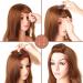 Invisible Fluffy Hair Pad Sponge Clip Set for Women - Brown - Buy Online on SooperMarket.com