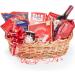 DIY Wicker Gift Hamper Kit - Oval Basket for Christmas, Weddings, Baby Showers - Natural - Buy Online on SooperMarket.com