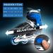 Xino Sports Kids Adjustable Inline Skates with LED Light Up Wheels - Blue Youth Big Kid Large - 5-8 - Buy Online on SooperMarket.com