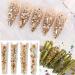 660Pcs Champagne Gold Crystal Rhinestones - Nail Art and Crafts DIY Accessories - Buy Online on SooperMarket.com