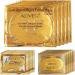 24K Gold Bio Collagen Crystal Face Mask + Eye Mask + Lip Mask Set for Anti-Aging Skin Care (5 pairs) - Buy Online on SooperMarket.com