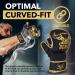 Beast Rage MMA Gloves for Men & Women - Adjustable Wrist Support Open Palm for Martial Arts Grappling and Sparring | S/M Gold - Buy Online on SooperMarket.com