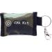 mantuuu CPR Ventilation Mask Set of 2 | Essential First Aid Kit with Disposable Gloves & Key Ring Carabiner - International Shipping Available - Buy Online on SooperMarket.com