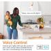 Amazon Basics Smart A19 LED Light Bulb 4-Pack - Color Changing, Wi-Fi, Alexa Compatible - 60W Equivalent, 800LM - Certified for Humans - Buy Online on SooperMarket.com