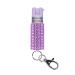 SABRE Jeweled Pepper Spray, Maximum Strength, Fashionable Monochromatic Design, Quick and Easy Access Snap Clip for Secure Attachment and Key Ring, Protect Against Multiple Threats with 25 Bursts Lavender Pepper Spray