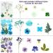 EBOOT 72 Pieces Real Dried Pressed Flowers Set for DIY Crafts & Floral Decor - Mixed Dry Flowers for Candle, Resin, Jewelry & Nail Art - Buy Online on SooperMarket.com