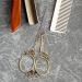 Compact Stainless Steel Beauty Scissors - Multi-Function Eyebrow & Nose Hair Scissors for Travel | Wear-Resistant & Portable - Buy Online on SooperMarket.com