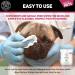 Dog Eye Wipes | Tear Stain Remover For Dogs Eyes | Remove Dog Eye Crust & Eye Discharge | Biodegradable Pre-soaked Textured | Safe & Easy Cleaning For Dogs & Cats | Pack Of 100 - Buy Online on SooperMarket.com