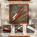 Cambridge Cutthroat Straight Edge Razor Kit with 10 Blades - Professional Barber Razor for Men with Missanda Hardwood Handle and Stainless Steel Blade - Perfect for Shaving, Trimming, and Styling - Includes Leather Travel Pouch - Buy Online on SooperMarket.com