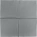 HEKU 100 Monochrome Napkins - 3-Layer 33x33cm | Stylish Gray 5-Pack for Events & Gastronomy | Highly Absorbent & Uniform Quality - Buy Online on SooperMarket.com