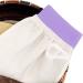 Buy Turkish 100% Raw Cocoon Silk Exfoliating Glove - Body & Face Scrub Fake Tan Remover | Feel Fine (Cream & Lilac) - International Shipping Available - Buy Online on SooperMarket.com
