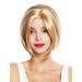 WIG ME UP GFW984-BS24B Bob Wig for Women - Middle Parting Blonde Straight Short Hair - International Shipping Available - Buy Online on SooperMarket.com