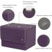 AEGIS GUARDIAN Commander Deck Box - Purple Leather Deck Box for MTG TCG - Holds 100+ Sleeved Cards - Collectible Card Storage - Buy Online on SooperMarket.com