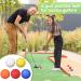 120 Pack Foam Golf Practice Balls - Realistic Feel, Limited Flight Training Balls for Indoor/Outdoor Use - Multi Colored Soft Balls for Golf Parties - Buy Online on SooperMarket.com