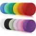 12 Rolls Colored Elastic Bands Fold Over Elastic Rope Elastic Cord Heavy Stretch Strap Elasticity Knit Flat Elastic Band for Sewing Crafts DIY  Bedspread  Cuff(Bright Colors 1 Inch x 26 Yard) Bright Color 1 Inch x 26 Yar...