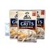Country Bacon Instant Quaker Instant Grits 3- 9.8 Oz (280g) Box of 10 Packets (Total 30 Packets) Bundled with a JFS Recipe Card