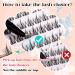 D.I.Y. Wispy D Curl Eyelash Extension Kit - 63Pcs Cluster Lashes with Waterproof Bond & Seal, Tweezers Included | Goddvenus G-manga - Buy Online on SooperMarket.com