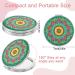 Berlune 10 Pcs Mandala Compact Mirror Bulk - Double Sided Makeup Mirror for Women & Girls - Portable Pocket Mirror Gift Set - Buy Online on SooperMarket.com