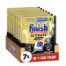Finish Ultimate Plus dishwasher tabs - dishwasher flush for intensive cleaning fat residual power and shine - 126 tabs (7x18 tabs) 18 pieces (7 Pack)