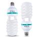 EMART Full Spectrum Light Bulb, 2 x 105W 5500K CFL Daylight for Photography Photo Video Studio Lighting 2 Count (Pack of 1)