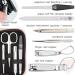 3 Swords Germany - brand quality 8 piece manicure pedicure grooming kit set in light pink fashion leather case in gift box - Made by 3 Swords LIGHT PINK - SYNTHETIC LEATHER - Buy Online on SooperMarket.com