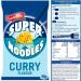 Bachelors Super Noodles Instant Snack Variety Pack: Bacon Chicken BBQ Beef and Curry Flavour 90g Each bundled with Reusable Bamboo Chopsticks - Buy Online on SooperMarket.com