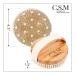 CSM Body Brush - Exfoliating Boar Hair Brush for Soft Skin, Improved Circulation & Acne Reduction - Buy Online on SooperMarket.com
