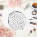 Hexagram Daughter Wedding Gift - Compact Mirror from Mom and Dad | Bride Gifts for Wedding Day - Buy Online on SooperMarket.com