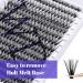 300PCS CC Curl 40D 0.07mm 8-16mm Cluster Lashes Extension - DIY Eyelashes at Home - Buy Online on SooperMarket.com