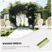 STOBOK 1 roll Prop Gauze Handrail Ribbon Decor Craft Stair Decorative Mesh Tulle Diy Dress Party Wedding 0.01X49X3000CM Green - Buy Online on SooperMarket.com