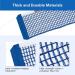 Sanung C-X2 Professional Table Tennis Net | Thick Adjustable Cotton Net with 2 Chains | Indoor Outdoor Ping Pong Mesh Net - Royal Blue - Buy Online on SooperMarket.com