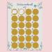 Nastami Scratch-Off Advent Calendar A3 - You Are Wonderful Christmas Countdown Calendar for Festive Fun - Buy Online on SooperMarket.com