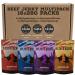 Hunters Beef Snack 16 Pack Variety Beef Jerky 448g Mixed Flavours - Grass Fed Beef Jerky Snack - Beef Strips - High Protein Snacks - Carnivore Snacks - Low Calorie - Meat Snacks Beef Crisps