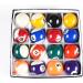 ISPiRiTo Mini Billiard Ball Set - 1-1/2 Inch American Style Resin Balls - Complete 16 Balls Set for Pool Table Accessories - Buy Online on SooperMarket.com