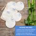 Blue Beautifly Eco-Friendly Bamboo Face Pads - Sustainable Soft Washable & Reusable | Pack of 6 with Cotton Bag - Buy Online on SooperMarket.com