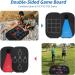 MonSports Portable Cornhole Set - 2 Collapsible Boards, 8 Bean Bags, Carrying Case - Outdoor Yard Toss Game for Kids & Adults - 3x2ft Oxford - Buy Online on SooperMarket.com