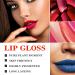 QIUFSSE DIY Lip Gloss Pigment Set - 12 Colors, Natural & High Color Rendering, Multifunctional Liquid Pigment for Lip Gloss Making - Set B - Buy Online on SooperMarket.com