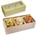 Jaiccha Ghasitaram Dryfruits Hamper- box with 3 Jars of Cashews Almonds and Mewa Bites |Gift for Diwali Holi Rakhi Valentine Christmas Birthday Anniversary Her Him|