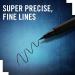 Rimmel London Scandaleyes Thick & Thin Eyeliner - Black 001 | 0.0367 fl oz - Buy Online on SooperMarket.com