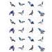 24 edible pigeons birds british wildlife kids childrens party decorations Iced/Icing Cupcake Topper Edible Fairy Cake Bun Toppers Round - Buy Online on SooperMarket.com