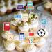 Rsstarxi 36 Pack Back to School Cupcake Toppers Happy First Day of School Cupcake Toothpicks Decoration for Welcome Back to School Activities Kids Birthday Day Party Cake Decorations Design 1 - Buy Online on SooperMarket.com